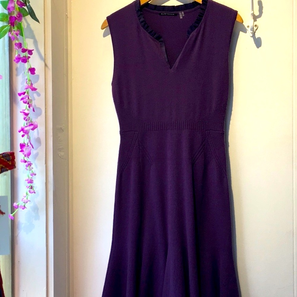 Elie Tahari 100% Cashmere Dress Size M Gorgeous EUC